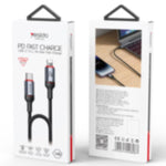 Yesido CA182 PD27W 3A USB-C / Type-C 轉 8 Pin 充電數據線，長度：1.2米，CA182