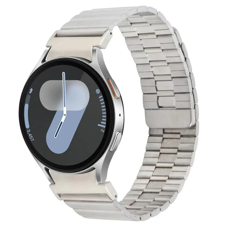 Bamboo Magnetic Quick Release Metal Watch Band, For Samsung Galaxy Watch 7 / 6 / 5 / 4