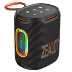 Zealot S122 25W 高功率 IPX6 防水戶外 RGB 燈藍牙喇叭