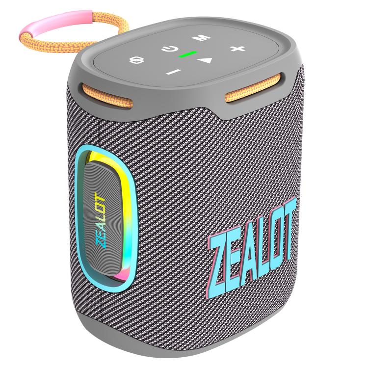 Zealot S122 25W 高功率 IPX6 防水戶外 RGB 燈藍牙喇叭