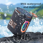 Zealot S122 25W 高功率 IPX6 防水戶外 RGB 燈藍牙喇叭