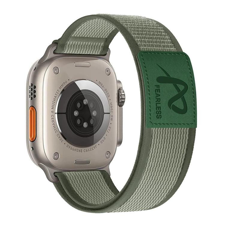 Fearless Trail 環尼龍錶帶，適用 Apple Watch 46mm / 49mm / 45mm / 44mm，適用 Apple Watch 42mm / 41mm / 40mm / 38mm