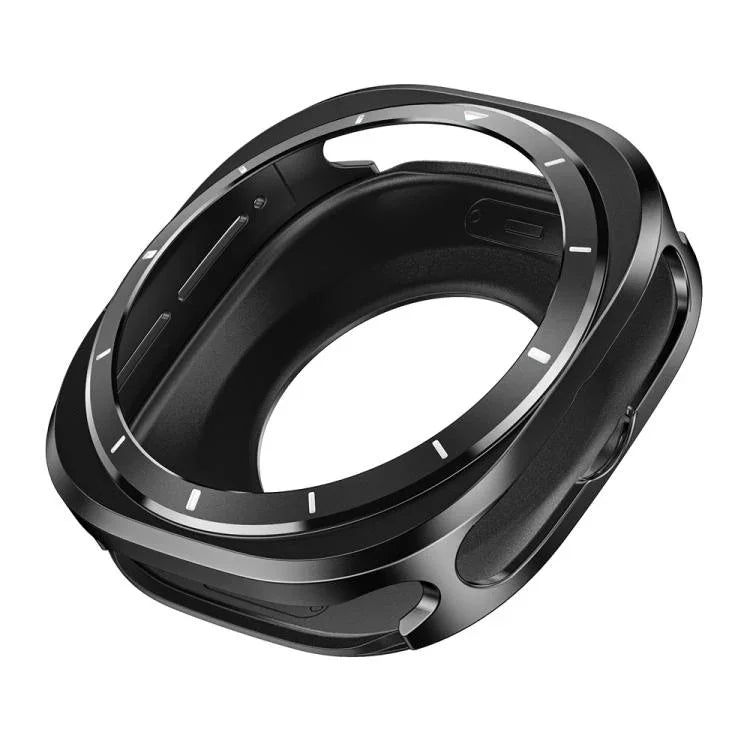 鋁合金金屬 PC 錶殼保護蓋，適用於 Samsung Galaxy Watch Ultra 47mm / Ultra 2025