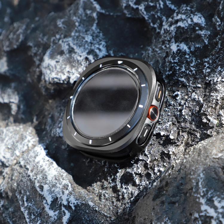 鋁合金金屬 PC 錶殼保護蓋，適用於 Samsung Galaxy Watch Ultra 47mm / Ultra 2025