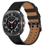 雙扣真皮錶帶，適用於 Samsung Galaxy Watch Ultra / Ultra 2025，適用於 Samsung Galaxy Watch8 / Watch8 Classic