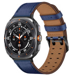 雙扣真皮錶帶，適用於 Samsung Galaxy Watch Ultra / Ultra 2025，適用於 Samsung Galaxy Watch8 / Watch8 Classic