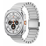 竹製 Norman 扣不鏽鋼錶帶，適用於 Samsung Galaxy Watch Ultra 47mm / Ultra 2025