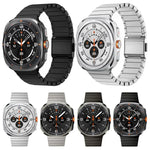 Bamboo Norman Buckle Titanium Alloy Watch Band, For Samsung Galaxy Watch Ultra 47mm / Ultra 2025