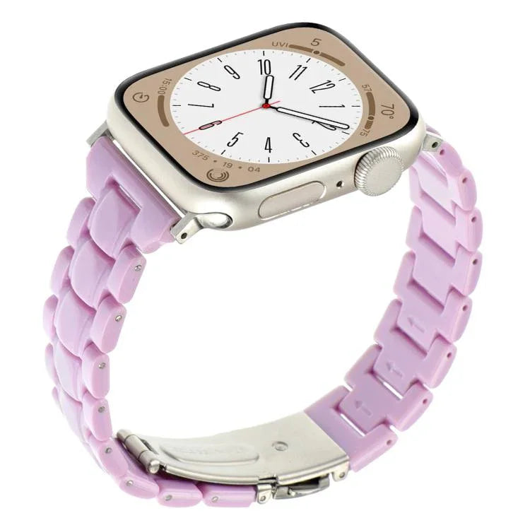 小腰菱形三珠樹脂錶帶，適用於 Apple Watch 46mm / 49mm / 45mm / 44mm，適用於 Apple Watch 42mm / 41mm / 40mm / 38mm