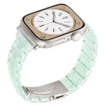 小腰菱形三珠樹脂錶帶，適用於 Apple Watch 46mm / 49mm / 45mm / 44mm，適用於 Apple Watch 42mm / 41mm / 40mm / 38mm