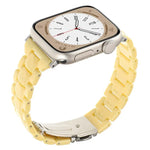 小腰菱形三珠樹脂錶帶，適用於 Apple Watch 46mm / 49mm / 45mm / 44mm，適用於 Apple Watch 42mm / 41mm / 40mm / 38mm
