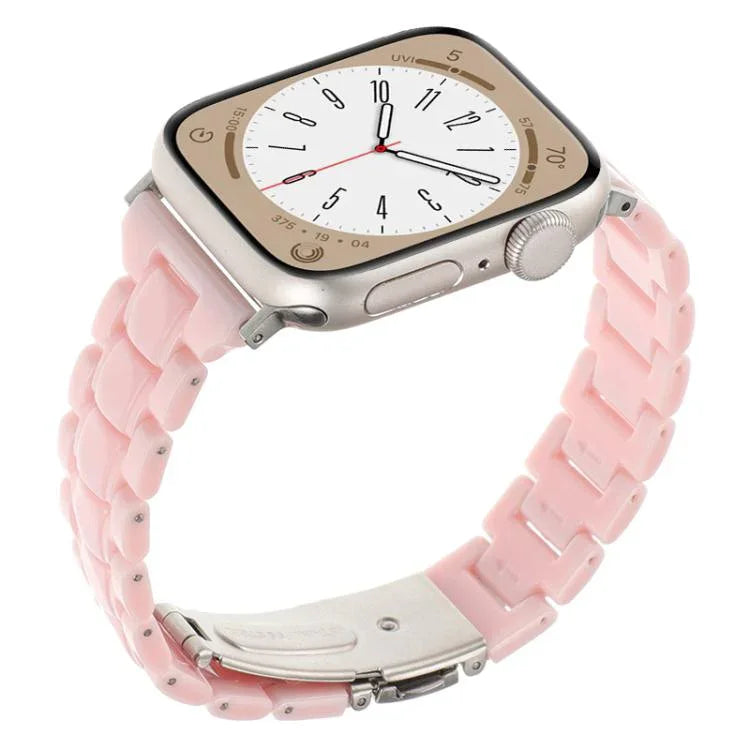 小腰菱形三珠樹脂錶帶，適用於 Apple Watch 46mm / 49mm / 45mm / 44mm，適用於 Apple Watch 42mm / 41mm / 40mm / 38mm