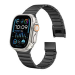 竹節 Norman 錶扣純鈦錶帶，適用於 Apple Watch 46mm / 49mm / 45mm / 44mm