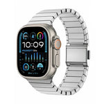 竹節 Norman 錶扣純鈦錶帶，適用於 Apple Watch 46mm / 49mm / 45mm / 44mm