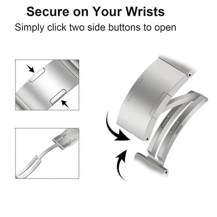 一體成型 I 形快拆鈦合金錶帶，適用於 Apple Watch 46mm / 49mm / 45mm / 44mm