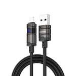 REMAX C01-AL 3A USB 對 8 Pin 尼龍編織數據線，長度：1.2米，USB 對 8 Pin