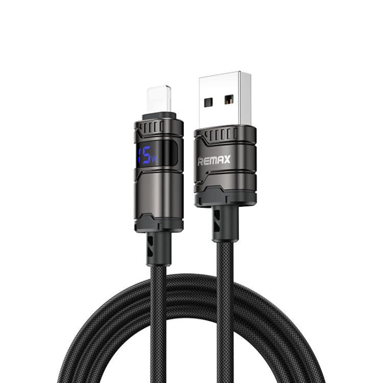 REMAX C01-AL 3A USB 對 8 Pin 尼龍編織數據線，長度：1.2米，USB 對 8 Pin