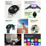 Zeblaze Btalk 3 GPS 1.43 吋高清 AMOLED 螢幕健康健身智慧手錶，支援藍牙通話