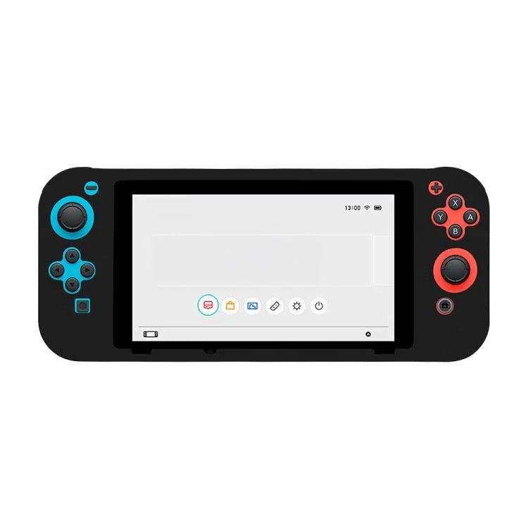 遊戲主機純色矽膠全包保護套，適用任天堂Switch