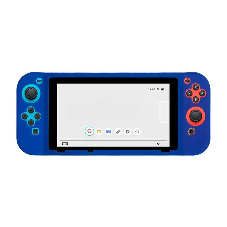 遊戲主機純色矽膠全包保護套，適用任天堂Switch