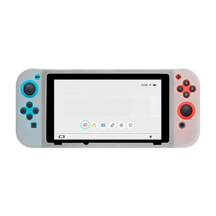 遊戲主機純色矽膠全包保護套，適用任天堂Switch