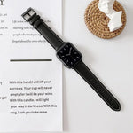 V 尾式縫線皮革錶帶，適用於 Apple Watch 5 & 4 44mm / 3 & 2 & 1 42mm，適用於 Apple Watch Series 8&7 41mm / SE 2&6&SE&5&4 40mm / 3&2&1 38mm，適用於 Apple Watch Series 7 41mm / 6 & SE & 5 & 4 40mm / 3 & 2 & 1 38mm