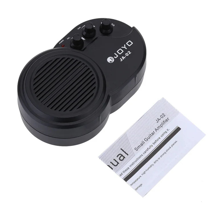 JOYO JA-02 3W吉他擴大機迷你電吉他音箱，帶音量、音色、失真控制，JA-02