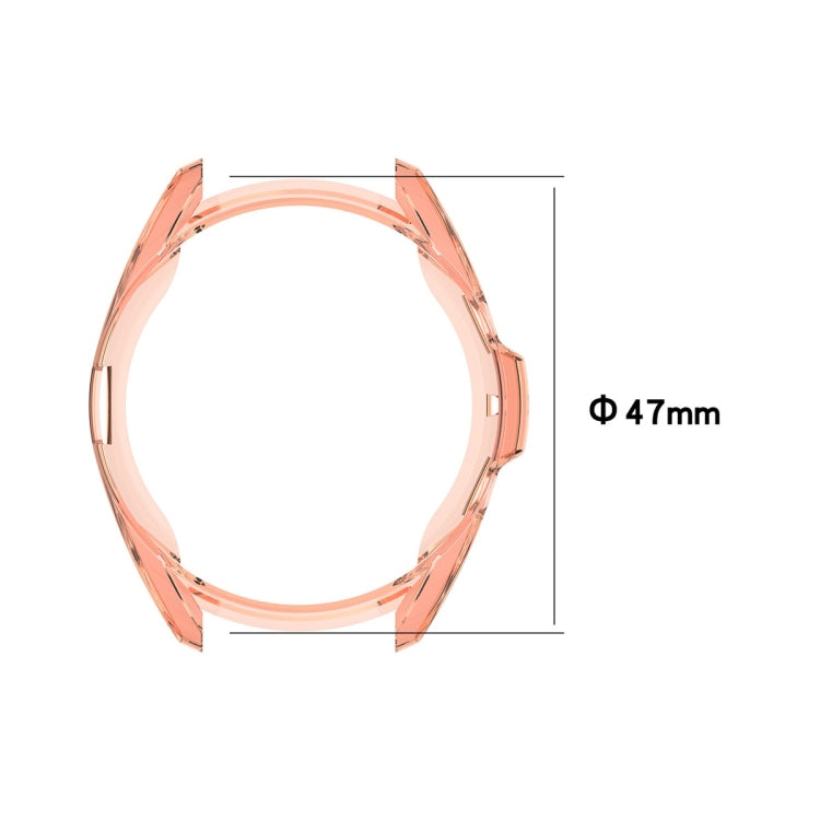 電鍍鏤空半包 TPU 保護殼，適用於 Samsung Galaxy Watch 3 41mm，適用於 Samsung Galaxy Watch 3 45mm