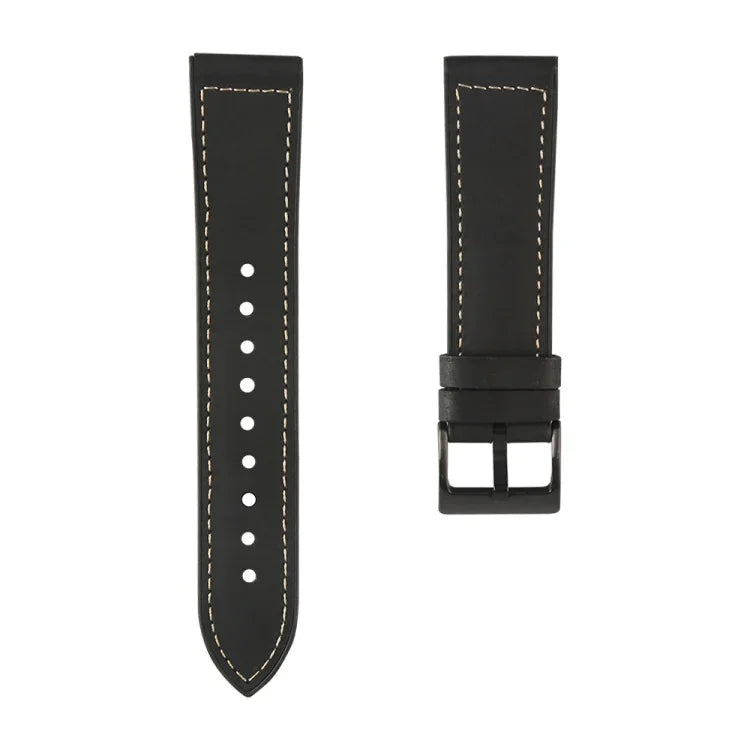 TPU + 皮革替換錶帶，適用於 Samsung Galaxy Watch 3 41mm，適用於 Samsung Galaxy Watch 3 45mm