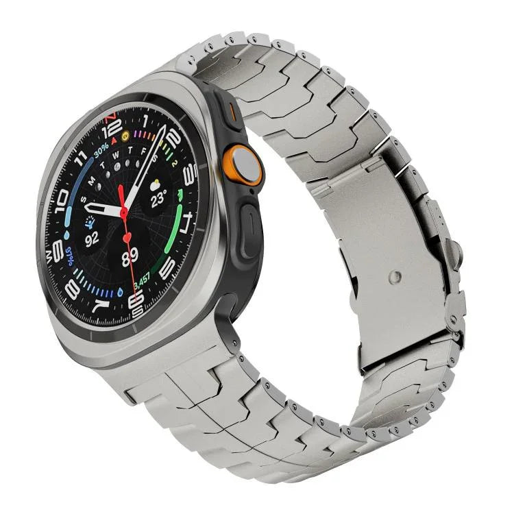 Split Safety Buckle Titanium Alloy Watch Band, For Samsung Galaxy Watch Ultra 47mm / Ultra 2025