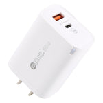 AR-PD12 65W QC3.0 USB 與 USB-C / Type-C PD 快速充電器，美規插頭，美規插頭