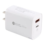 AR-PD12 65W QC3.0 USB 與 USB-C / Type-C PD 快速充電器，美規插頭，美規插頭