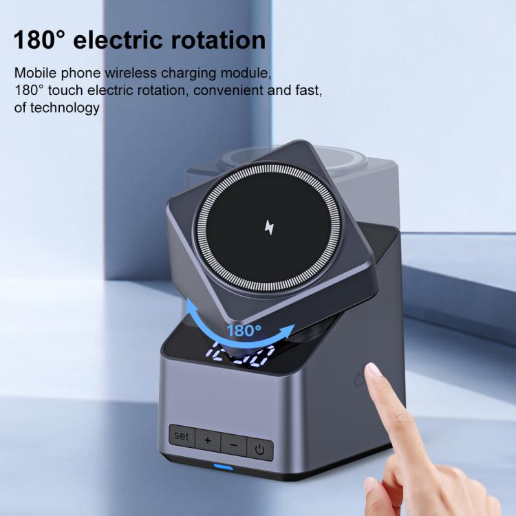 X11 180度旋轉四合一磁吸無線充電器，X11