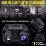 NVG400PRO 3 吋液晶螢幕雙筒數位夜視裝置