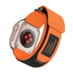 Kalebol 簡約雙段尼龍錶帶，適用於 Apple Watch 46mm / 49mm / 45mm / 44mm，適用於 Apple Watch 42mm / 41mm / 40mm / 38mm