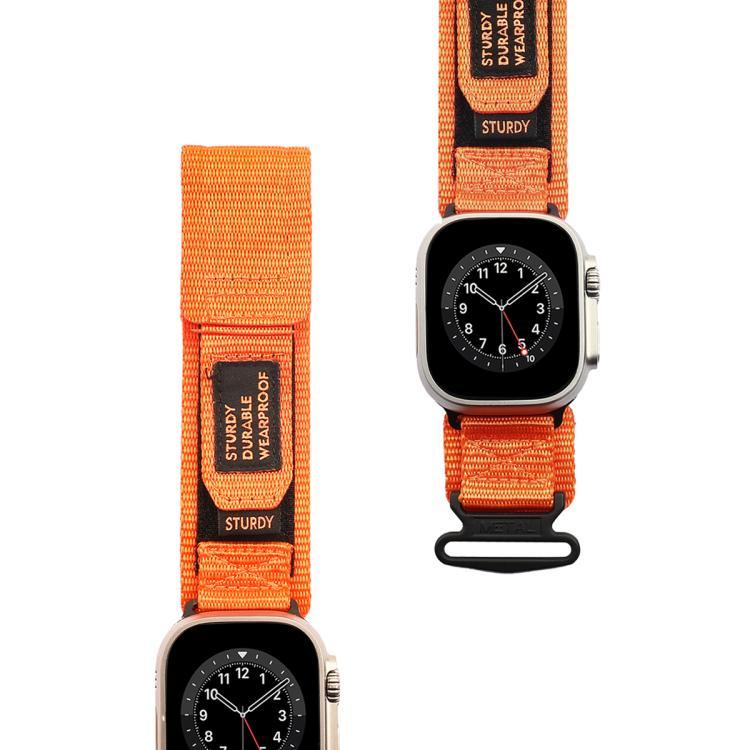Kalebol 簡約雙段尼龍錶帶，適用於 Apple Watch 46mm / 49mm / 45mm / 44mm，適用於 Apple Watch 42mm / 41mm / 40mm / 38mm