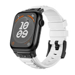 Kalebol 高彈性矽膠護甲錶帶，適用於 Apple Watch 46mm / 49mm / 45mm / 44mm