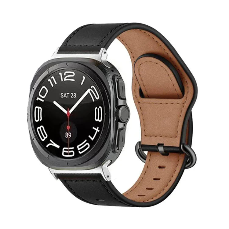 Kalebol Genuine Leather Watch Band, For Samsung Galaxy Watch Ultra 47mm / Ultra 2025