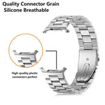 Kalebol 三珠鋼錶帶，適用於 Samsung Galaxy Watch Ultra 47mm / Ultra 2025