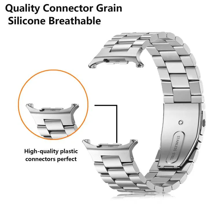Kalebol 三珠鋼錶帶，適用於 Samsung Galaxy Watch Ultra 47mm / Ultra 2025