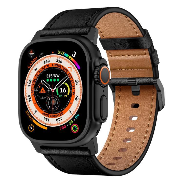 Kalebol 真皮錶帶，適用於 Apple Watch 46mm / 49mm / 45mm / 44mm