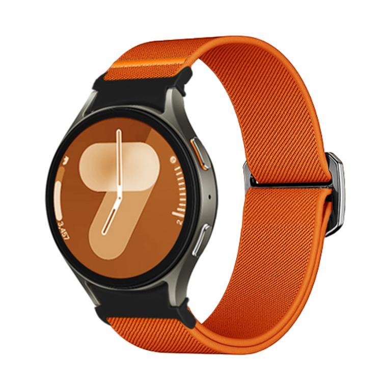 Kalebol 按鈕彈性尼龍錶帶，適用於 Samsung Galaxy Watch 5 Pro / 6 / 7