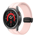 Kalebol 凹面折疊磁扣矽膠錶帶，適用於 Samsung Galaxy Watch7 / 6 / 5