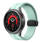 Kalebol 凹面折疊磁扣矽膠錶帶，適用於 Samsung Galaxy Watch7 / 6 / 5