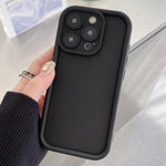 防震框霧面精準孔位 TPU 手機殼，適用於 iPhone 13 Pro Max、iPhone 13 Pro、iPhone 13、iPhone 12、iPhone 12 Pro Max、iPhone 12 Pro