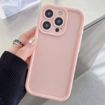 防震框霧面精準孔位 TPU 手機殼，適用於 iPhone 13 Pro Max、iPhone 13 Pro、iPhone 13、iPhone 12、iPhone 12 Pro Max、iPhone 12 Pro