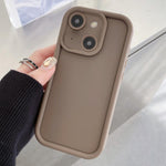 防震框霧面精準孔位 TPU 手機殼，適用於 iPhone 13 Pro Max、iPhone 13 Pro、iPhone 13、iPhone 12、iPhone 12 Pro Max、iPhone 12 Pro