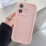 防震框霧面精準孔位 TPU 手機殼，適用於 iPhone 13 Pro Max、iPhone 13 Pro、iPhone 13、iPhone 12、iPhone 12 Pro Max、iPhone 12 Pro