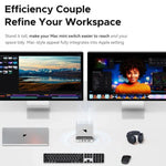 ORICO VSP10 迷你擴充桌面儲存多功能支架，適用於 Mac Mini 2024，512GB、1TB、2TB、4TB