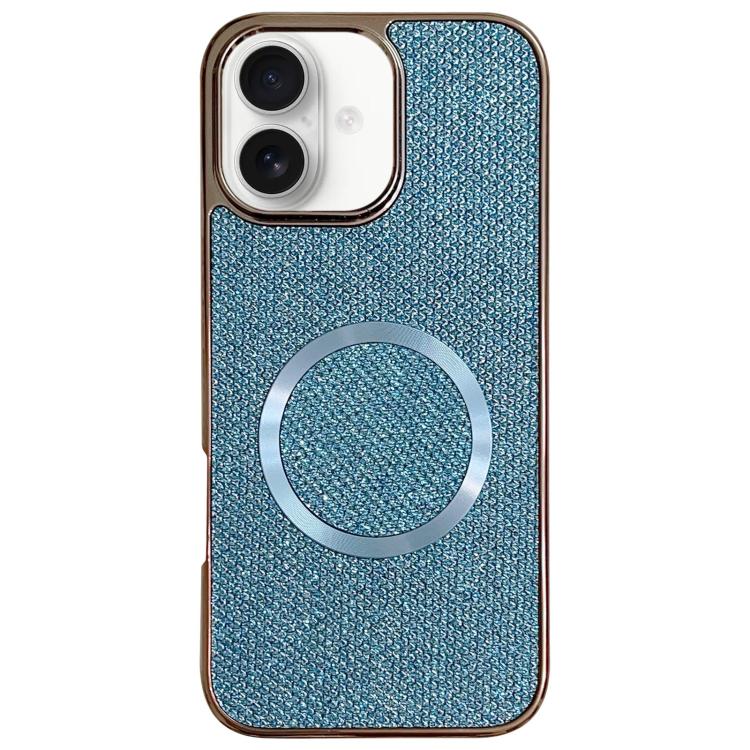 電鍍 PC 閃粉紋理 MagSafe 手機殼，適用於 iPhone 17 Pro Max、iPhone 17 Pro、iPhone 16 Pro Max、iPhone 16 Pro、iPhone 16 Plus、iPhone 16、iPhone 15 Pro Max、iPhone 15 Pro